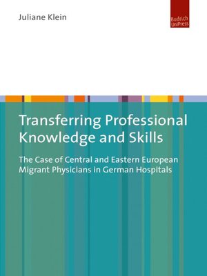 cover image of Transferring Professional Knowledge and Skills